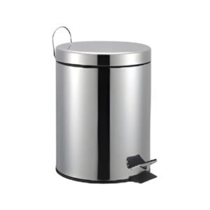 Soft closing pedal bin  stainless steel material 5L