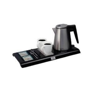 Electric kettle 0.8L capacity  stainless steel with tray