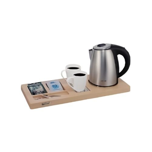 Electric Kettle 1L with wooden Tray