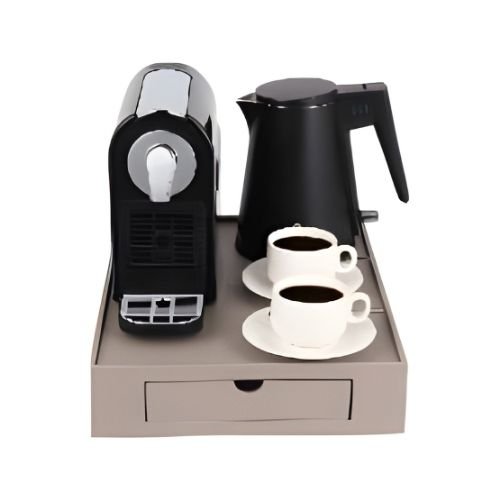 Electric Kettle Welcome Tray Set And Coffee Making Machines