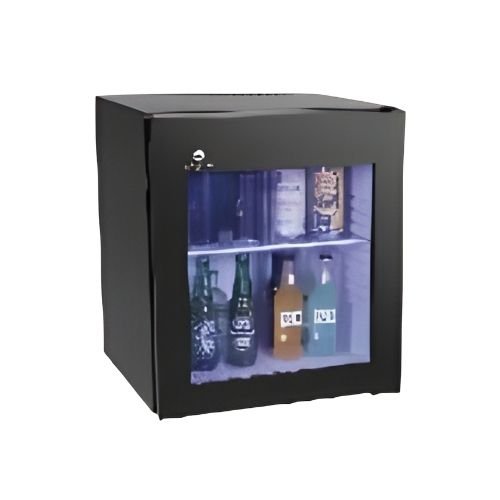 60L Capacity Absorption Hotel Minibar with Glass Door